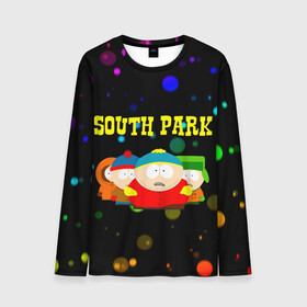 Мужской лонгслив 3D с принтом South Park. в Кировске, 100% полиэстер | длинные рукава, круглый вырез горловины, полуприлегающий силуэт | south park | американская культура | американский мультсериал | колорадо | пародия | саус парк | саут парк | черный юмор | четыре мальчика | шоу | южный парк