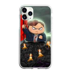 Чехол для iPhone 11 Pro матовый с принтом Eric Cartman в Кировске, Силикон |  | eric cartman | kenny | south park | ерик картман | злой картман | картман | кени | кенни | молнии | мультфильм | саус парк | саус парк мультик | флаг | черепа | эрик картман | южный парк