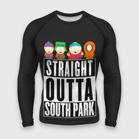 Мужской рашгард 3D с принтом South Park в Кировске,  |  | cartman | kenny | park | south | southpark | картман | кенни | мульт | мультик | парк | персонаж | персонажи | сериал | южный