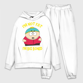 Мужской костюм хлопок OVERSIZE с принтом South Park, Эрик Картман в Кировске,  |  | eric cartman | south park | эрик картман | южный парк | я не толстый у меня кость широкая