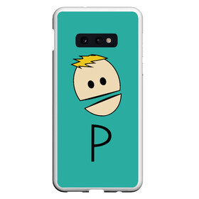 Чехол для Samsung S10E с принтом South Park Филипп Косплей в Кировске, Силикон | Область печати: задняя сторона чехла, без боковых панелей | canada | south park | terrance and phillip | жопы в огне | канада | канадцы | король канады | пердуны | пламенные жопы | саус парк | терренс и филлип | южный парк