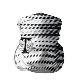 Бандана-труба 3D с принтом Торпедо в Кировске, 100% полиэстер, ткань с особыми свойствами — Activecool | плотность 150‒180 г/м2; хорошо тянется, но сохраняет форму | белое | пфл | рфпл | торпедо | форма | футбол | чёрное