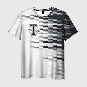 Мужская футболка 3D с принтом Торпедо в Кировске, 100% полиэфир | прямой крой, круглый вырез горловины, длина до линии бедер | белое | пфл | рфпл | торпедо | форма | футбол | чёрное