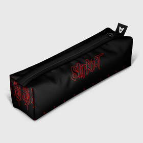Пенал 3D с принтом Slipknot (5) в Кировске, 100% полиэстер | плотная ткань, застежка на молнии | devil | metal | music | rock | satana | slipknot | дьявол | метал | музыка | рок | сатана | слипкнот
