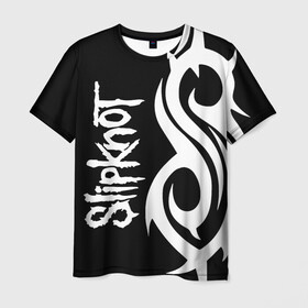 Мужская футболка 3D с принтом Slipknot (6) в Кировске, 100% полиэфир | прямой крой, круглый вырез горловины, длина до линии бедер | devil | metal | music | rock | satana | slipknot | дьявол | метал | музыка | рок | сатана | слипкнот