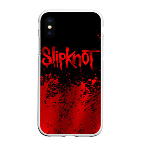 Чехол для iPhone XS Max матовый с принтом Slipknot (9) в Кировске, Силикон | Область печати: задняя сторона чехла, без боковых панелей | devil | metal | music | rock | satana | slipknot | дьявол | метал | музыка | рок | сатана | слипкнот