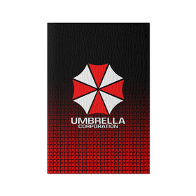 Обложка для паспорта матовая кожа с принтом UMBRELLA CORP в Кировске, натуральная матовая кожа | размер 19,3 х 13,7 см; прозрачные пластиковые крепления | ada wong | biohazard | leon | nemesis | project resistance | raccoon city | re | re3 | resident evil | resident evil 3 | rpd | stars | umbrella | ада вонг | амбрелла | немезис | ужасы