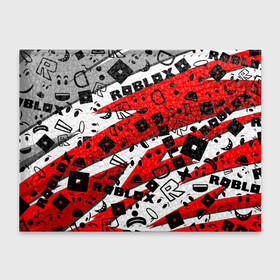 Обложка для студенческого билета с принтом Roblox в Кировске, натуральная кожа | Размер: 11*8 см; Печать на всей внешней стороне | dynablocks | for kids | funny | roblox | robux | roleplay | белый | блоки | вселенная | герои | красный | кубики | роблокс | симулятор