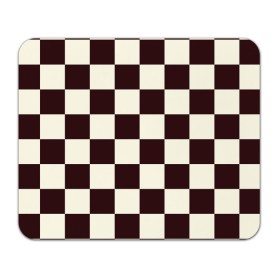Коврик для мышки прямоугольный с принтом Шахматка в Кировске, натуральный каучук | размер 230 х 185 мм; запечатка лицевой стороны | Тематика изображения на принте: квадраты | текстуры | узор шахматка | узоры | чб | чб квадраты | чб узор | шахматка | шахматная доска | шахматы