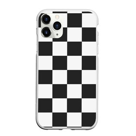 Чехол для iPhone 11 Pro Max матовый с принтом Шахматка в Кировске, Силикон |  | квадраты | текстуры | узор шахматка | узоры | чб | чб квадраты | чб узор | шахматка | шахматная доска | шахматы