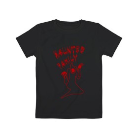 Детская футболка хлопок с принтом Kizaru в Кировске, 100% хлопок | круглый вырез горловины, полуприлегающий силуэт, длина до линии бедер | haunted family | kizaru | music | rap | гангста | кизару | нечипорeнко | реп | репер | рэп | рэпер | хип хоп