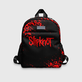 Детский рюкзак 3D с принтом SLIPKNOT в Кировске, 100% полиэстер | лямки с регулируемой длиной, сверху петелька, чтобы рюкзак можно было повесить на вешалку. Основное отделение закрывается на молнию, как и внешний карман. Внутри дополнительный карман. По бокам два дополнительных кармашка | slipknot | джей вайнберг | джеймс рут | джои джордисон | донни стили | кори тейлор | крис фен | крэйг джонс | мик томсон | пол греи | слипкнот | шон крэхан