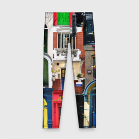 Детские леггинсы 3D с принтом London doors цифровой коллаж в Кировске, полиэстер 85%, спандекс 15% | эластичный пояс, зауженный крой | англия | архитектура | великобритания | двери | дверь | лондон | окно | проем | туризм | цифровой коллаж