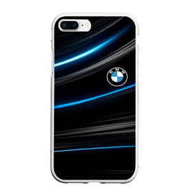 Чехол для iPhone 7Plus/8 Plus матовый с принтом BMW в Кировске, Силикон | Область печати: задняя сторона чехла, без боковых панелей | abstract | bmw | bmw 2020 | car | geometry | motorsport | sport | texture | абстракция | авто | автомобиль | бмв | геометрия | моторспорт | новый лого bmw | спорт | текстура