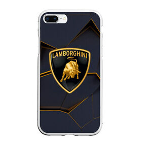 Чехол для iPhone 7Plus/8 Plus матовый с принтом Lamborghini в Кировске, Силикон | Область печати: задняя сторона чехла, без боковых панелей | car | lamborghini | sport | авто | автомобиль | бред | ламба | ламборджини | марка машины | машина | мощь | спорт | стиль | текстура