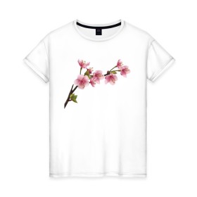 Женская футболка хлопок с принтом Весна 2020. в Кировске, 100% хлопок | прямой крой, круглый вырез горловины, длина до линии бедер, слегка спущенное плечо | весенние картинки | весна | весна 2020 | зелнь | прекрасное время года | прикольные картинки | природа | птицы | тюльпаны | цветы