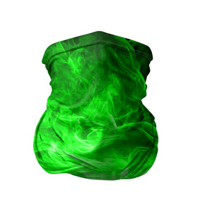 Бандана-труба 3D с принтом ОГОНЬ GREEN NEON в Кировске, 100% полиэстер, ткань с особыми свойствами — Activecool | плотность 150‒180 г/м2; хорошо тянется, но сохраняет форму | битва огней | зеленый | неон | неоновый | огонь | пламя | пожар | салатовый | стихия | текстура | цветной | яркий
