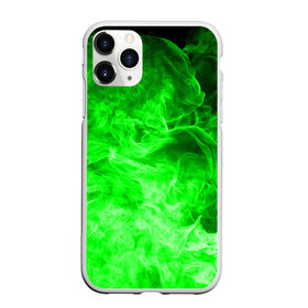 Чехол для iPhone 11 Pro Max матовый с принтом ОГОНЬ GREEN NEON в Кировске, Силикон |  | битва огней | зеленый | неон | неоновый | огонь | пламя | пожар | салатовый | стихия | текстура | цветной | яркий