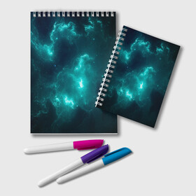Блокнот с принтом НЕОНОВЫЙ КОСМОС NEON SPACE в Кировске, 100% бумага | 48 листов, плотность листов — 60 г/м2, плотность картонной обложки — 250 г/м2. Листы скреплены удобной пружинной спиралью. Цвет линий — светло-серый
 | Тематика изображения на принте: colors | galaxy | paints | space | star
nebula | texture | абстракция | брызги | вселенная | галактика | звезда | звезды | космический | краски | планеты | текстуры