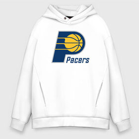 Мужское худи Oversize хлопок с принтом Indiana Pacers (2) в Кировске, френч-терри — 70% хлопок, 30% полиэстер. Мягкий теплый начес внутри —100% хлопок | боковые карманы, эластичные манжеты и нижняя кромка, капюшон на магнитной кнопке | ball | basketball | indiana pacers | sport | streetball | баскетбол | индиана пэйсерс | мяч | нба | спорт | стритбол