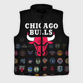 Мужской жилет утепленный 3D с принтом Chicago Bulls (1) в Кировске,  |  | ball | basketball | chicago bulls | sport | streetball | баскетбол | мяч | нба | спорт | стритбол | чикаго буллз