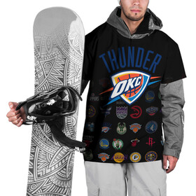 Накидка на куртку 3D с принтом Oklahoma City Thunder (2) в Кировске, 100% полиэстер |  | Тематика изображения на принте: ball | basketball | sport | streetball | thunder | баскетбол | мяч | нба | спорт | стритбол | тандер