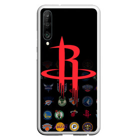 Чехол для Honor P30 с принтом Houston Rockets (2) в Кировске, Силикон | Область печати: задняя сторона чехла, без боковых панелей | ball | basketball | houston rockets | sport | streetball | баскетбол | мяч | нба | спорт | стритбол | хьюстон рокетс