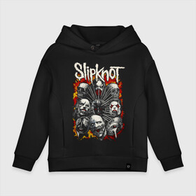 Детское худи Oversize хлопок с принтом Slipknot в Кировске, френч-терри — 70% хлопок, 30% полиэстер. Мягкий теплый начес внутри —100% хлопок | боковые карманы, эластичные манжеты и нижняя кромка, капюшон на магнитной кнопке | Тематика изображения на принте: band | corey taylor | jim root | metal | mick thomson | slipknot | альтернативный | глэм | готик | гранж | грув | кори тейлор | крис фен | метал | музыка | пост | рок | слайпкнот | слипкнот | слипнот | хард