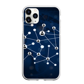 Чехол для iPhone 11 Pro Max матовый с принтом COVID-19 WORLD в Кировске, Силикон |  | covid 19 | molecule | абстракция | клетки | коронавирус | медицина | микробы | молекулы | наука | нейрон | нейроны | текстура | текстуры | формула