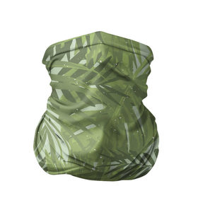Бандана-труба 3D с принтом Я из джунглей в Кировске, 100% полиэстер, ткань с особыми свойствами — Activecool | плотность 150‒180 г/м2; хорошо тянется, но сохраняет форму | branch | foliage | leafy | nature | арт | ветка | веточка | джунгли | зеленый | лист | листочки | листья | природа | черный