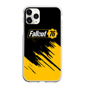 Чехол для iPhone 11 Pro Max матовый с принтом FALLOUT_76 в Кировске, Силикон |  | Тематика изображения на принте: 101 | 111 | 13 | 76 | atom cats | bethesda | brotherhood of steel | fallout | nuka cola | tunnel snakes | vault | war | братство стали | война | убежище | фолаут | фоллаут | ядер кола