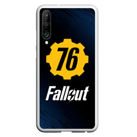 Чехол для Honor P30 с принтом FALLOUT_76 в Кировске, Силикон | Область печати: задняя сторона чехла, без боковых панелей | Тематика изображения на принте: 101 | 111 | 13 | 76 | atom cats | bethesda | brotherhood of steel | fallout | nuka cola | tunnel snakes | vault | war | братство стали | война | убежище | фолаут | фоллаут | ядер кола