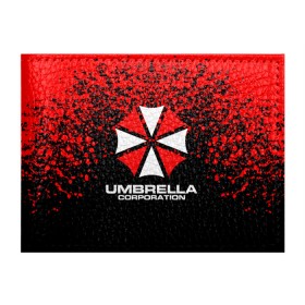 Обложка для студенческого билета с принтом Umbrella Corporation. в Кировске, натуральная кожа | Размер: 11*8 см; Печать на всей внешней стороне | resident evil | umbrella corporation | амбрелла | амбрелла корпорейшн | вирус | вымышленная военная и фармацевтическая корпорация | игра | умбрелла