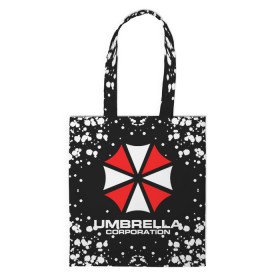 Сумка 3D повседневная с принтом Umbrella Corporation. в Кировске, 100% полиэстер | Плотность: 200 г/м2; Размер: 34×35 см; Высота лямок: 30 см | resident evil | umbrella corporation | амбрелла | амбрелла корпорейшн | вирус | вымышленная военная и фармацевтическая корпорация | игра | умбрелла