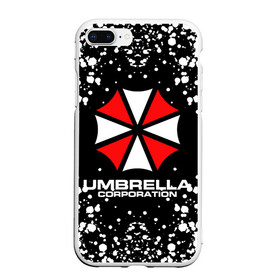 Чехол для iPhone 7Plus/8 Plus матовый с принтом Umbrella Corporation в Кировске, Силикон | Область печати: задняя сторона чехла, без боковых панелей | resident evil | umbrella corporation | амбрелла | амбрелла корпорейшн | вирус | вымышленная военная и фармацевтическая корпорация | игра | умбрелла