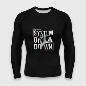 Мужской рашгард 3D с принтом System of a Down в Кировске,  |  | down | hard rock | metal | of | rock | serj | system | system of a down | tankian | метал | рок | серж танкян | систем | система падения | танкян | хардрок