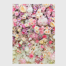Скетчбук с принтом Весенние настроение в Кировске, 100% бумага
 | 48 листов, плотность листов — 100 г/м2, плотность картонной обложки — 250 г/м2. Листы скреплены сверху удобной пружинной спиралью | bloom | blossom | flos | flowers | красота | лепестки | лепесток | растения | цветки | цветы
цветы