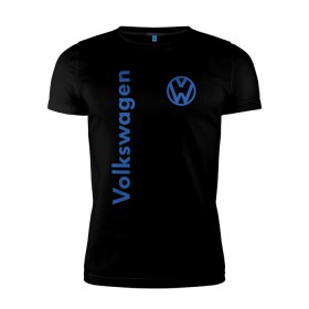 Мужская футболка премиум с принтом Volkswagen. в Кировске, 92% хлопок, 8% лайкра | приталенный силуэт, круглый вырез ворота, длина до линии бедра, короткий рукав | 2020 | car | sport | volkswagen | авто | автомобильные | бренд | вирус | коронавирус | марка | машина | новый лого | спорт | стиль | фольксваген
