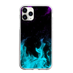 Чехол для iPhone 11 Pro Max матовый с принтом НЕОНОВЫЙ ОГОНЬ NEON FIRE в Кировске, Силикон |  | bright | fire | flame | heat | light | neon | wildfire | искры | неон | огненный | огонь | пламя | пожар