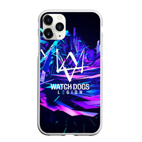 Чехол для iPhone 11 Pro Max матовый с принтом WATCH DOGSLEGION в Кировске, Силикон |  | ded sec | hacker | legion | watch dogs | watch dogs 2 | watch dogs legion | легион | хакер