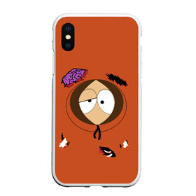 Чехол для iPhone XS Max матовый с принтом South Park Dead Kenny в Кировске, Силикон | Область печати: задняя сторона чехла, без боковых панелей | broflovski | cartman | eric | kenny | kyle | marsh | park | south | stan | баттерс | брофловски | кайл | картман | кенни | леопольд | маккормик | марш | парк | стотч | стэн | эрик | южный