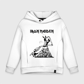 Детское худи Oversize хлопок с принтом IRON MAIDEN в Кировске, френч-терри — 70% хлопок, 30% полиэстер. Мягкий теплый начес внутри —100% хлопок | боковые карманы, эластичные манжеты и нижняя кромка, капюшон на магнитной кнопке | dave | iron maiden | murray | music | percy harris | rock | адриан смит | айрон мэйден | брюс дикинсон | дэйв мюррей | железная дева | музик | нико макбрэйн | рок | стив харрис | ужасы | хеви метал | яник герс