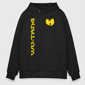 Мужское худи Oversize хлопок с принтом Wu-Tang Clan в Кировске, френч-терри — 70% хлопок, 30% полиэстер. Мягкий теплый начес внутри —100% хлопок | боковые карманы, эластичные манжеты и нижняя кромка, капюшон на магнитной кнопке | Тематика изображения на принте: genius gza | method man | razor rza | wu tang | wu tang clan | ву танг клан | гангста рэп | гангстеры | девяти человек | музыка | хип хоп