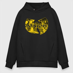 Мужское худи Oversize хлопок с принтом Wu-Tang Clan в Кировске, френч-терри — 70% хлопок, 30% полиэстер. Мягкий теплый начес внутри —100% хлопок | боковые карманы, эластичные манжеты и нижняя кромка, капюшон на магнитной кнопке | genius gza | method man | razor rza | wu tang | wu tang clan | ву танг клан | гангста рэп | гангстеры | девяти человек | музыка | хип хоп