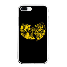 Чехол для iPhone 7Plus/8 Plus матовый с принтом Wu-Tang Clan в Кировске, Силикон | Область печати: задняя сторона чехла, без боковых панелей | Тематика изображения на принте: genius gza | method man | razor rza | wu tang | wu tang clan | ву танг клан | гангста рэп | гангстеры | девяти человек | музыка | хип хоп