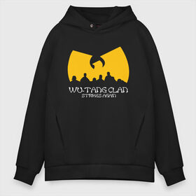 Мужское худи Oversize хлопок с принтом Wu-Tang Clan в Кировске, френч-терри — 70% хлопок, 30% полиэстер. Мягкий теплый начес внутри —100% хлопок | боковые карманы, эластичные манжеты и нижняя кромка, капюшон на магнитной кнопке | genius gza | method man | razor rza | wu tang | wu tang clan | ву танг клан | гангста рэп | гангстеры | девяти человек | музыка | хип хоп