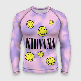 Мужской рашгард 3D с принтом NIRVANA в Кировске,  |  | in utero | nevermind | nirvana | nirvana in utero | nirvana logo | smile | курт кобейн | нирвана | нирвана in utero | нирвана лого