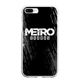 Чехол для iPhone 7Plus/8 Plus матовый с принтом METRO EXODUS в Кировске, Силикон | Область печати: задняя сторона чехла, без боковых панелей | exodus | horror | metro 2033 | metro exodus | sparta | survival | артём | игры | исход | метро | метро 2035 | спарта | спартанцы