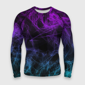 Мужской рашгард 3D с принтом NEON SMOKES STRIPES | НЕОНОВЫЕ ВОЛНЫ в Кировске,  |  | abstraction | geometry | hexagon | neon | paints | smoke | stripes | texture | triangle | абстракция | брызги | геометрия | дым | краски | неон | неоновый | соты | текстура