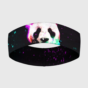 Повязка на голову 3D с принтом Панда в Кировске,  |  | animals | panda | весна | вселенная | галактика | космос | лето | панда | пандочка | с пандой